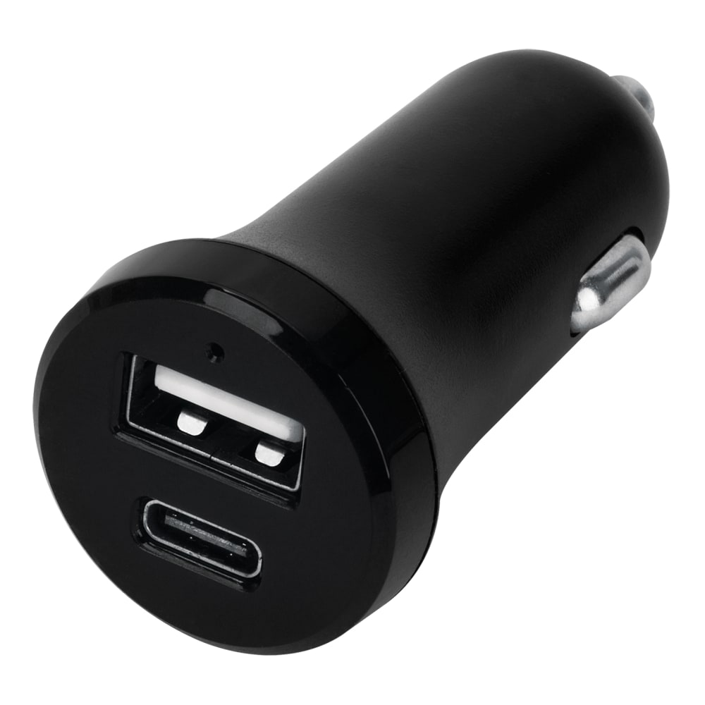 iHome Ultra Boost 30W 2-Port Car Charger, Black (Min Order Qty 4) MPN:IHCT6100B-OD
