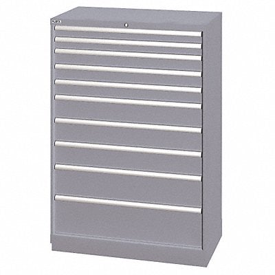 Mod Drwr Cab 59-1/2 H 10 Drwr Light Gray MPN:HS13-1002A-FTKALG