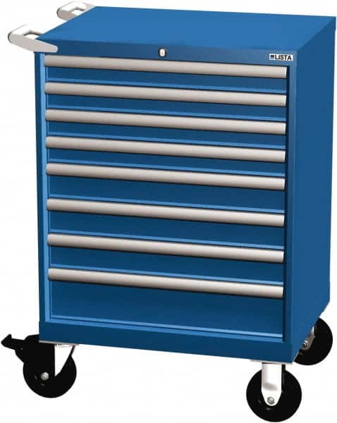 Steel Tool Roller Cabinet: 8 Drawers MPN:XSST07500801MBB