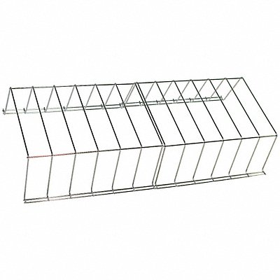 Wire Guard Steel White 5 3/8 Emrg Lght MPN:ELA WG3