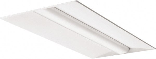 0 Lamps, 39.5 Watts, 2' x 4', LED Lamp Troffer MPN:224NUL