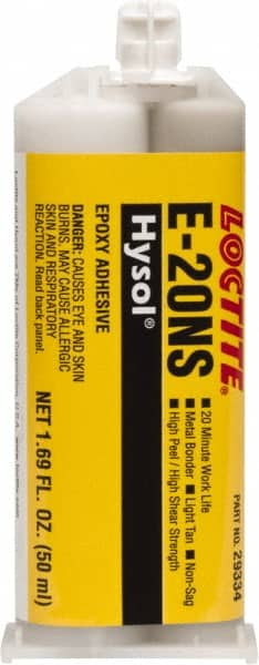 Two-Part Epoxy: 50 mL, Cartridge Adhesive MPN:237119