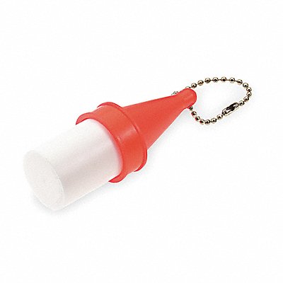 Key Buoy with Ball Chain Red and White MPN:9211
