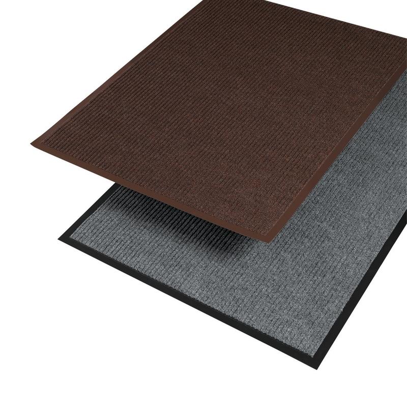 Crown Needle Rib Wipe And Scrape Mat, 36in x 60in, Gray (Min Order Qty 2) MPN:NR0035GY