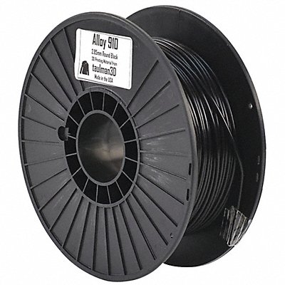 Alloy 910 Black 3mm Filament 1lb MPN:RM-NY0026