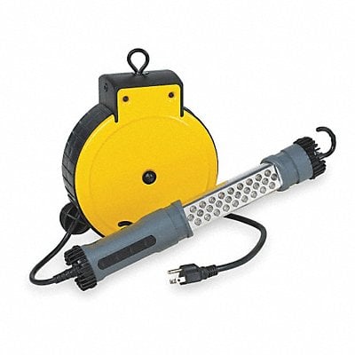 Cord Reel w/Lamp LED 25ft 18AWG 120VAC MPN:2YKP6
