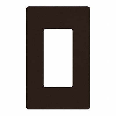 Wallplate 1-Gang Decora Brown MPN:CW-1-BR
