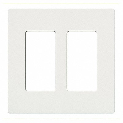 Wallplate 2-Gang Decora White MPN:CW-2-WH