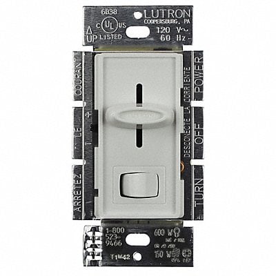 Lighting Dimmer Rocker/Slide 3-Way White MPN:SF-12P-277-3-WH