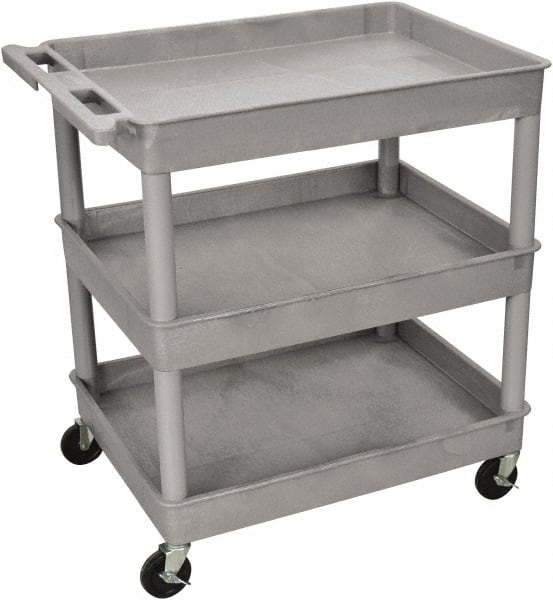 Shelf Utility Cart: Plastic MPN:TC111-G