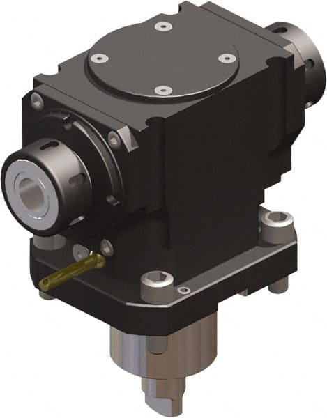 Miniature Turret Tool Holder: ER32 Collet MPN:MNL12-ER32Z-MS