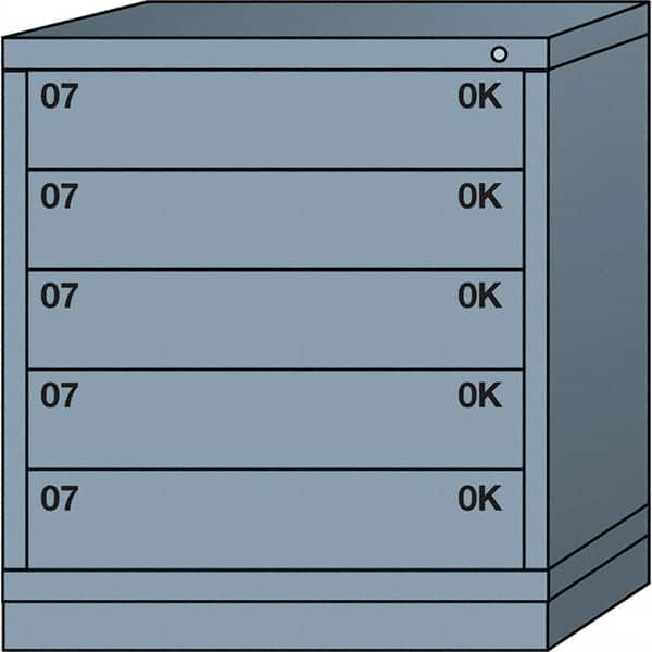 Standard Bench Height - Single Drawer Access Steel Storage Cabinet: 30