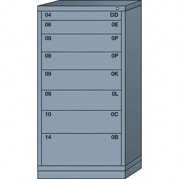 Standard Eye-Level - Single Drawer Access Steel Storage Cabinet: 30