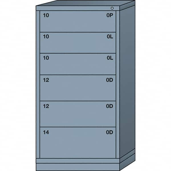 Standard Eye-Level - Single Drawer Access Steel Storage Cabinet: 30