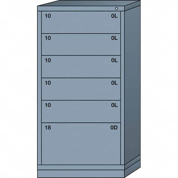 Standard Eye-Level - Single Drawer Access Steel Storage Cabinet: 30