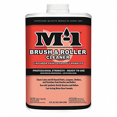 Brush Cleaner 1 qt Bottle Water Base MPN:60932M