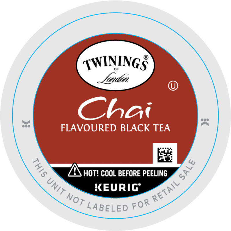 Twinings Chai Tea Keurig K-Cup Pods, 0.11 Oz, 24/Box (Min Order Qty 4) MPN:09954