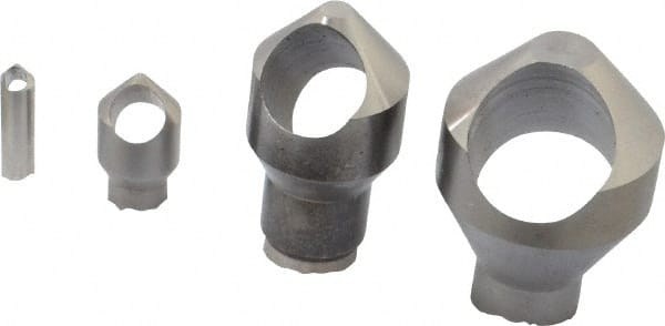Countersink Set: 4 Pc, 3/16 to 1-1/8
