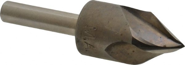 Countersink: 60.00 deg Included Angle, 3 Flute, High-Speed Steel, Right Hand MPN:92062501
