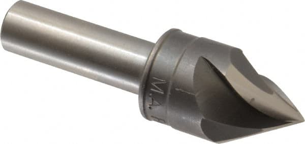 Countersink: 60.00 deg Included Angle, 3 Flute, High-Speed Steel, Right Hand MPN:92087501