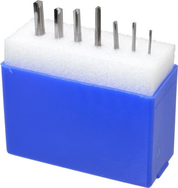 Drill Bit Set: Screw Machine Length Drill Bits, 7 Pc, 135 ° MPN:20020000