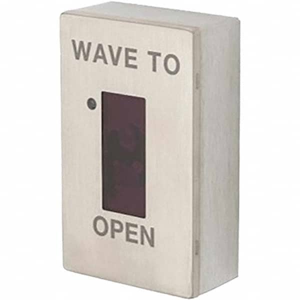 Satin Stainless Steel Extra Heavy Duty & Passive Infrared Detector MPN:WS-200-MB