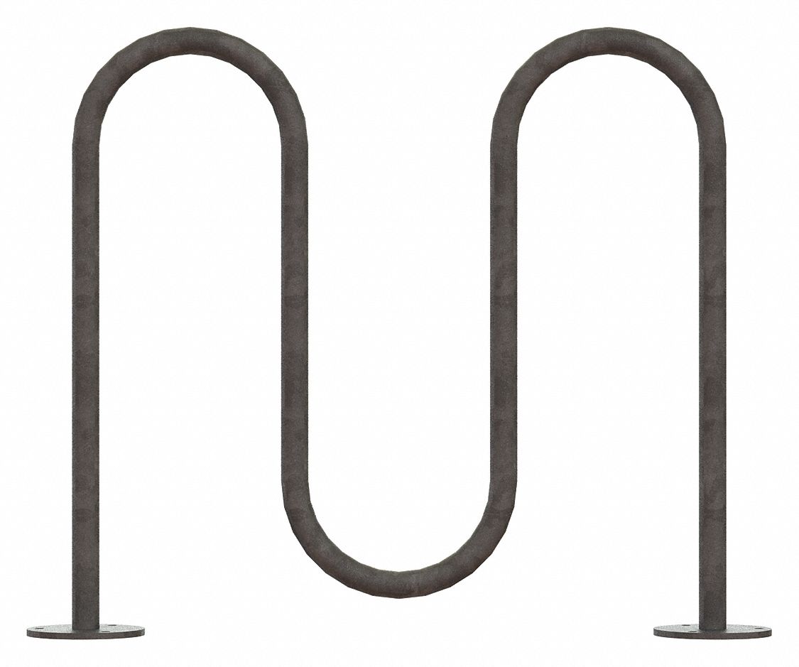 Bike Rack Silver 36 H 39 L Steel MPN:QS-WP36-5-SF-G