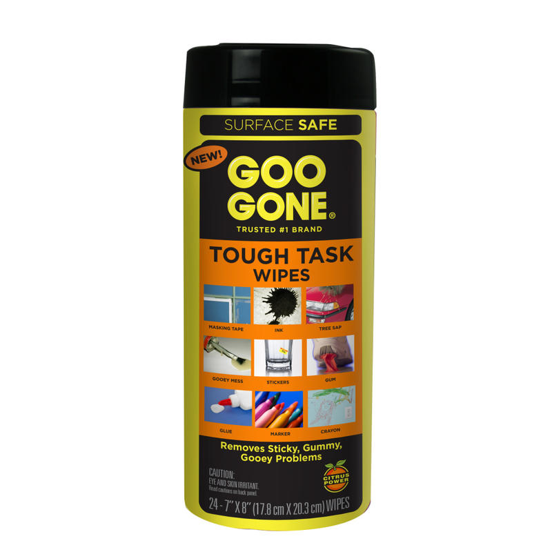 Goo Gone Tough Task Cleaner Wipes, Citrus Scent (Min Order Qty 8) MPN:2000