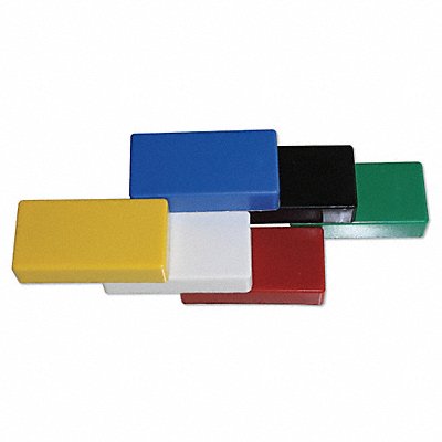 Ceramic Magnets Rectangle Assorted PK6 MPN:CM-11M