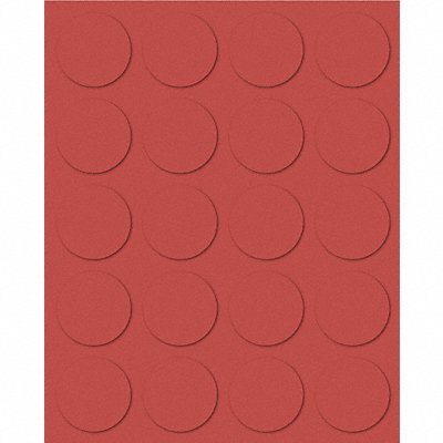Magnetic Round Indicators Red PK20 MPN:FI-123