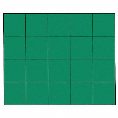 Magnetic Squares 3/4 in W Green PK20 MPN:FI-226
