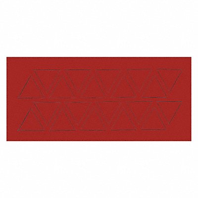 Magnetic Triangles 3/4 in W Red PK20 MPN:FI-323