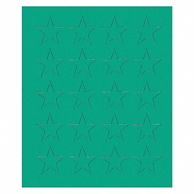 Magnetic Stars 3/4 in W Green PK20 MPN:FI-526