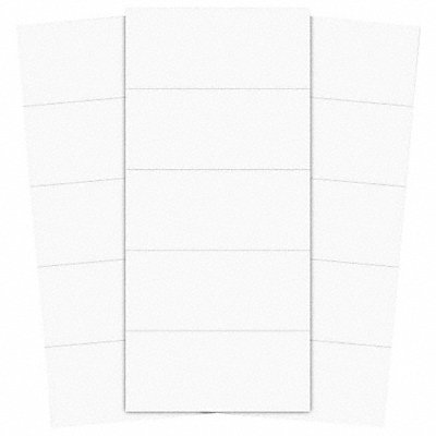 Magnetic Strips Pre-Cut 2in White PK25 MPN:PMR-721
