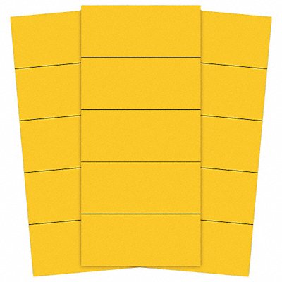 Magnetic Strips Pre-Cut 2in Yellow PK25 MPN:PMR-722