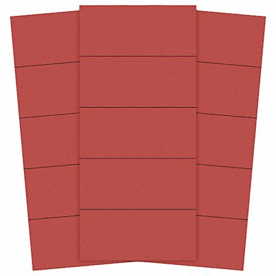 Magnetic Strips Pre-Cut 2 in Red PK25 MPN:PMR-723