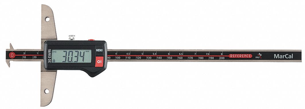Digital Depth Gage 0 to 8 Range MPN:4126533