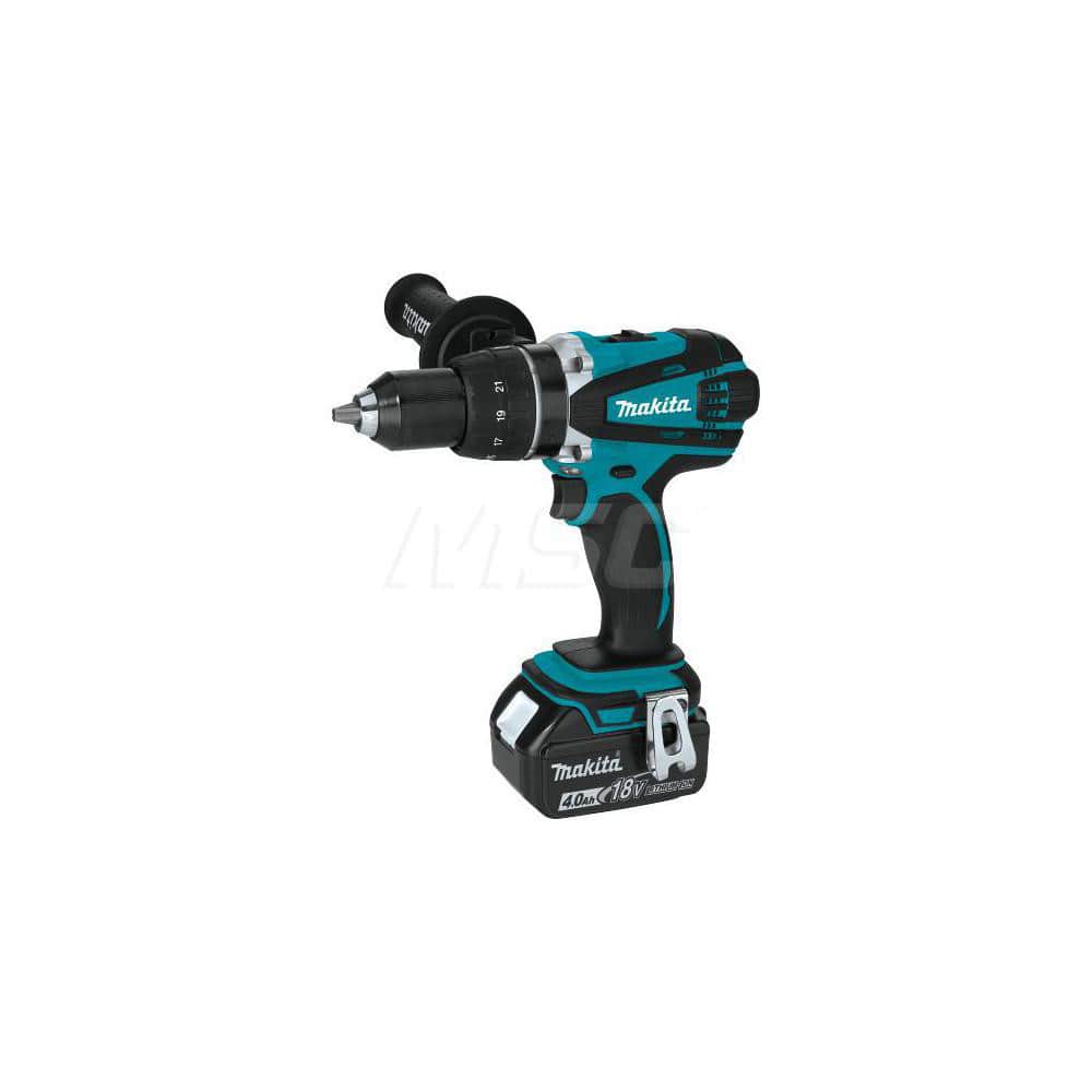 Cordless Drill: 18V, 1/2