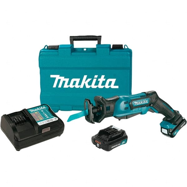 Cordless Reciprocating Saw: 12V, 0 to 3300 SPM, 1/2