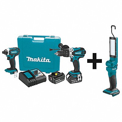 Cordless Combination Kit 3 Tools 18V DC MPN:XT263M + DML801