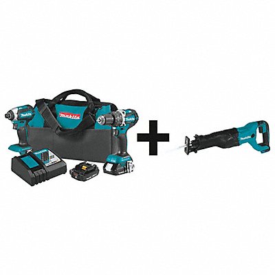 Cordless Combination Kit 3 Tools 18V DC MPN:XT269R + XRJ04Z
