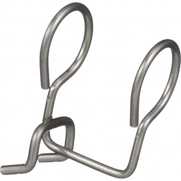 Pegboard Hooks, Hook Type: Single Vertical End Hook , Material: 304 Stainless Steel  MPN:00363025-38
