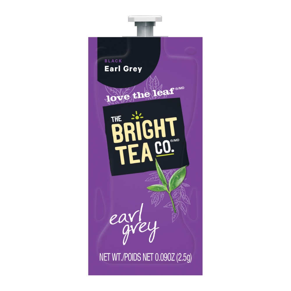 The Bright Tea Co. Earl Grey Tea, Single-Serve Freshpacks, 0.25 Oz, Box Of 100 (Min Order Qty 2) MPN:B506