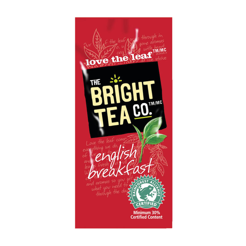 The Bright Tea Co. English Breakfast Tea Single-Serve Freshpacks, 0.25 Oz, Box Of 100 (Min Order Qty 2) MPN:B507