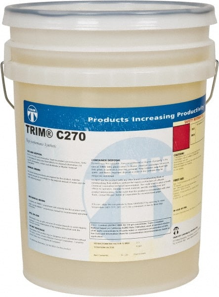 Cutting & Grinding Fluid: 5 gal Pail MPN:C270-5G