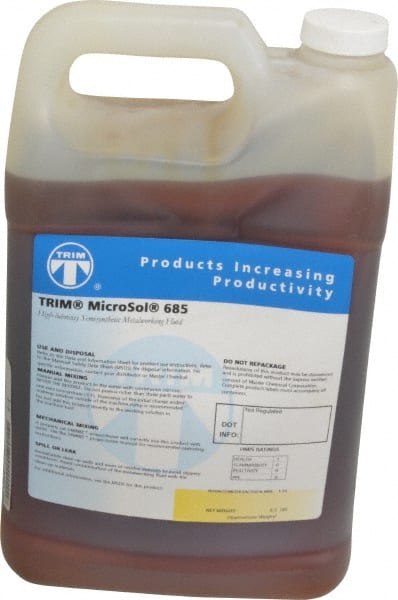 Cutting & Grinding Fluid: 1 gal Bottle MPN:MS685LF-1G