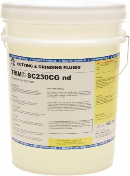 Cutting & Grinding Fluid: 5 gal Pail MPN:SC230CGND-5G