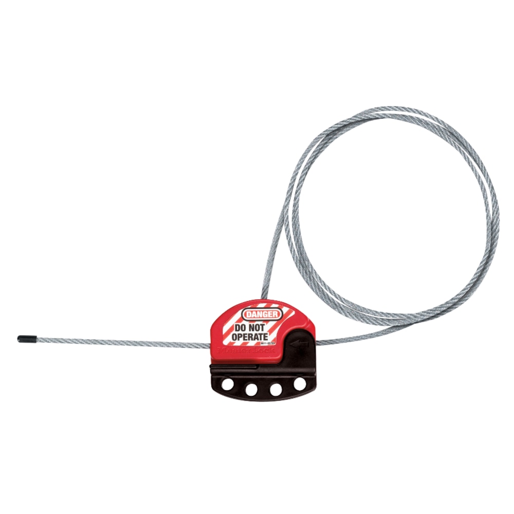 Master Lock Adjustable Cable Lockout (Min Order Qty 3) MPN:S806