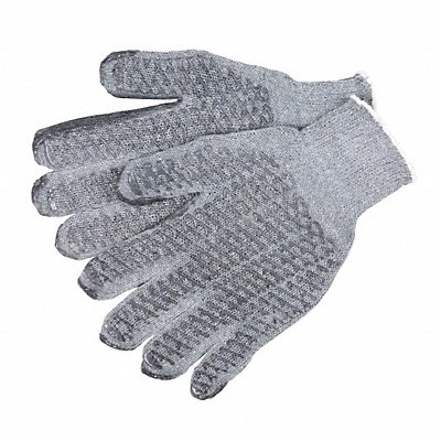 Knit Gloves 10-1/2 XL Gray PK12 MPN:9676XLM
