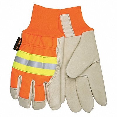 Leather Gloves Beige M PR MPN:3440M